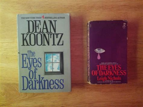 The Eyes Of Darkness Dean Koontz Hardcover 1996 Edition And 1981