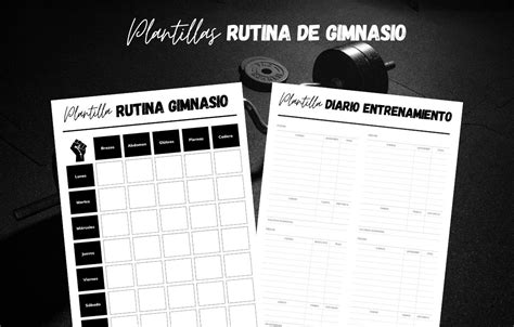 Descubrir 80 Imagen Plantilla Rutina Gimnasio Word Viaterramx