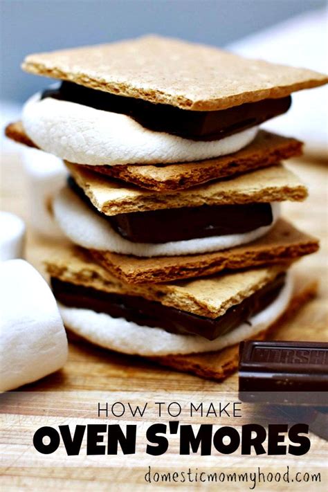 How To Make Smores In The Oven And Other Fun Indoor