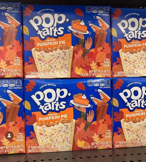 He we go!! The revamped Pop-Tarts Frosted Pumpkin Pie has been spotted