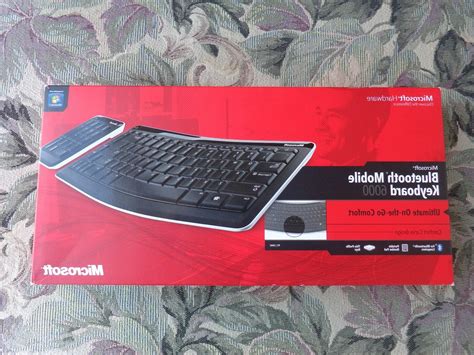 Microsoft Bluetooth Mobile Keyboard 6000 With Number Pad