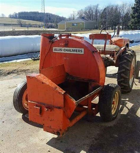 Allis Chalmers Silage Bloweranother Part Of A Complete Line Of