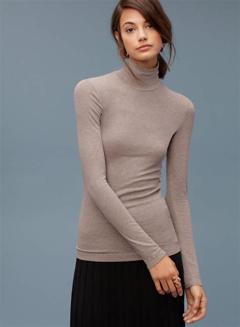 Yes It S Time To Shop For Turtlenecks Refinery Turtleneck Shirt Ribbed Turtleneck Fall
