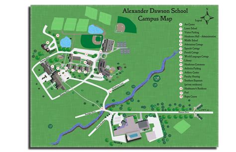 Alexander Dawson School Map Alexander Dawson School Lafayette Co