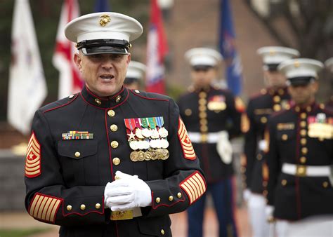 Marines Welcome New Sergeant Major Article The United States Army