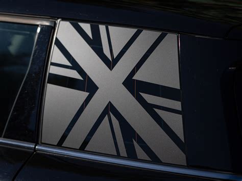 Union Jack Rear Quarter Window Decal Kit For Mini Clubman F54 2016 2022