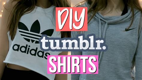 Maybe you would like to learn more about one of these? DIY Tumblr Inspired Shirts! | HelloHaley - YouTube