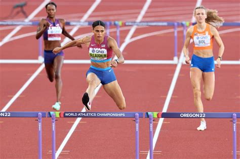 Sydney Mclaughlin Breaks The World Record In The 400m Hurdles Womens