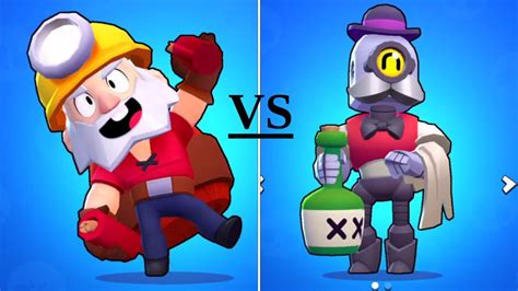 His super attack is a whole barrel full of dynamite that blows up cover! DYNAMIKE VS BARTABA BRAWL STARS - YouTube