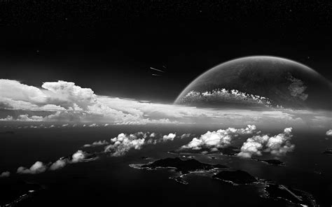 Maybe you would like to learn more about one of these? Black and White Space Wallpapers - Top Free Black and ...