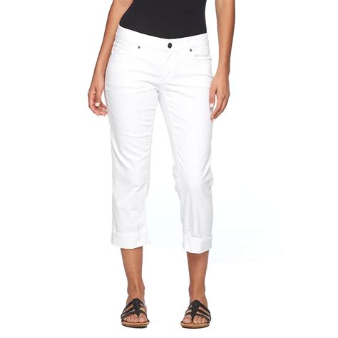 Womens Sonoma Life Style Cuffed Capri Jeans