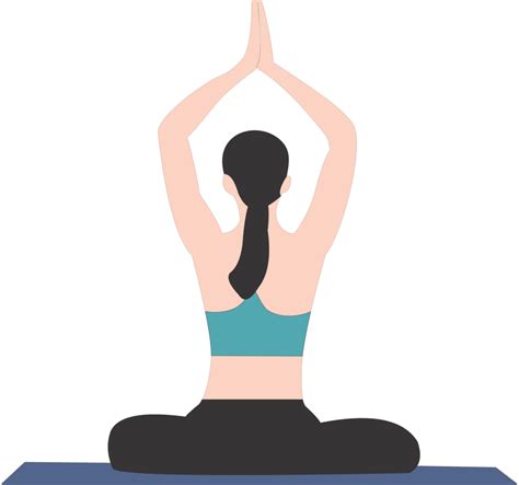 The Woman Play Yoga Png 24864920 Png
