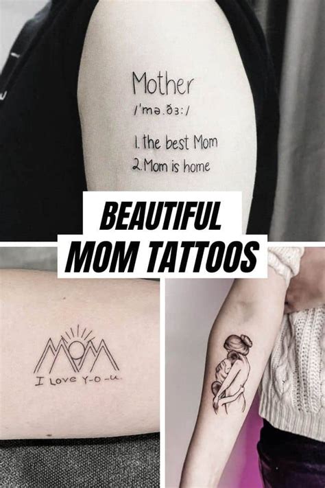 40 Beautiful Mom Tattoos To Honor Mothers Love