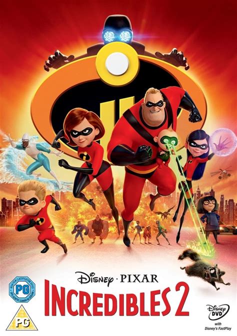 Incredibles 2 Dvd Free Shipping Over £20 Hmv Store