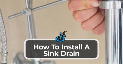 How To Install A Sink Drain Kitchen Infinity