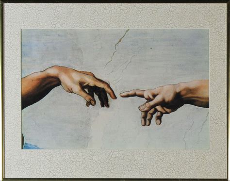 The Creation Of Adam Detail Of Gods And Adams Hands Doris Ulmann