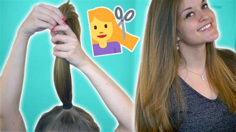 30 How To Cut Your Own Hair In Layers Ponytail Method