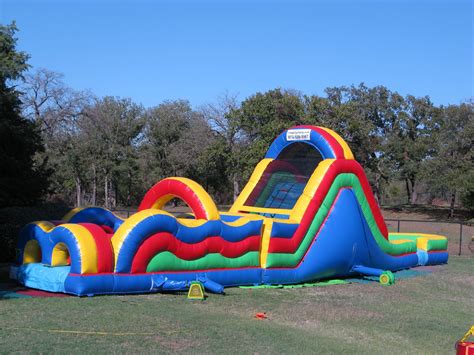Super Supreme Obstacle Course Jump Houses Dallas