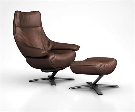 Check spelling or type a new query. 3D model Natuzzi Re-Vive Leather Recliner and Ottoman 4