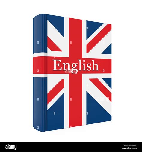 English Dictionary Book Isolated Stock Photo Alamy