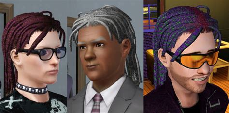 African Braids Hairstyle For Boys Esmeralda At Mod The Sims Sims 3 Hairs