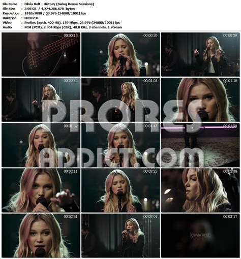 Olivia Holt History Swing House Sessions Prores Addict The Music