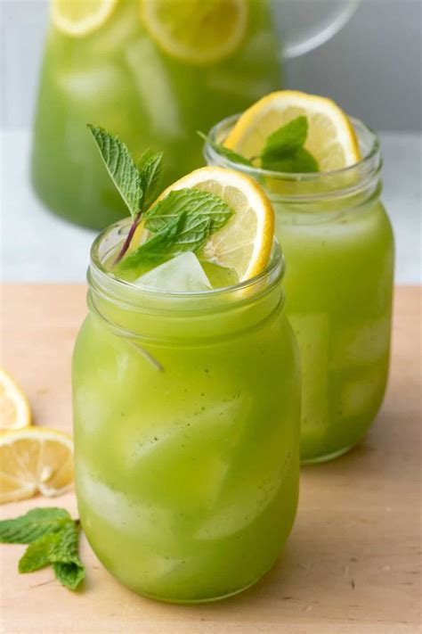 Mint Lemonade Mint Lemonade Mint Lemonade Recipe Lemonade Recipes