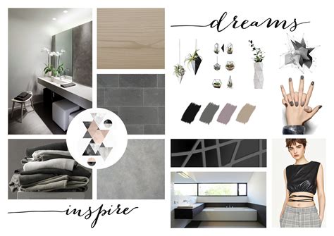 Moodboard interiorismo - baño moderno | Interiores, Moodboard, Baños modernos