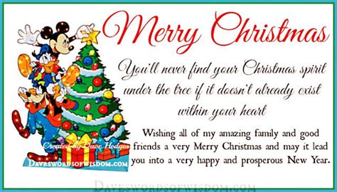 Use this christmas card template to print your own cards as you need them. Christmas Spirit Disney Quote Pictures, Photos, and Images for Facebook, Tumblr, Pinterest, and ...