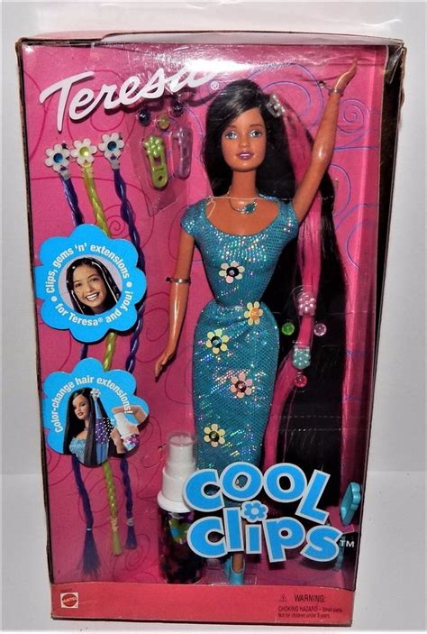 Friend Of Barbie Cool Clips Teresa Mattel 26427 In Box Complete Mattel