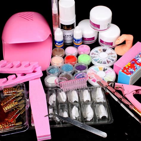 You can either head to a salon and pay for your new nails, or you can do it yourself, with an at home best acrylic nail kit. DIY Nail Art Decorations Kit
