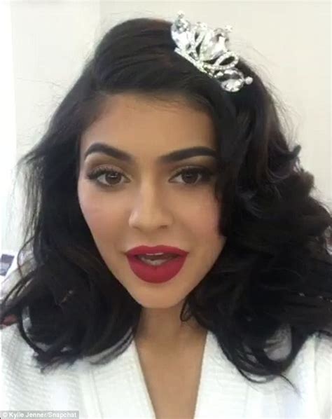 Kylie Jenner Shares Glamorous Instagram Photo Before Magazine Shoot