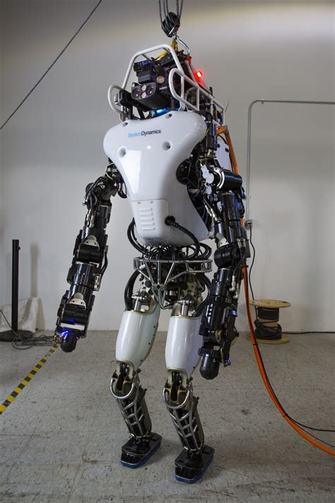 Redesigned Atlas Robot Can Walk Tether Free