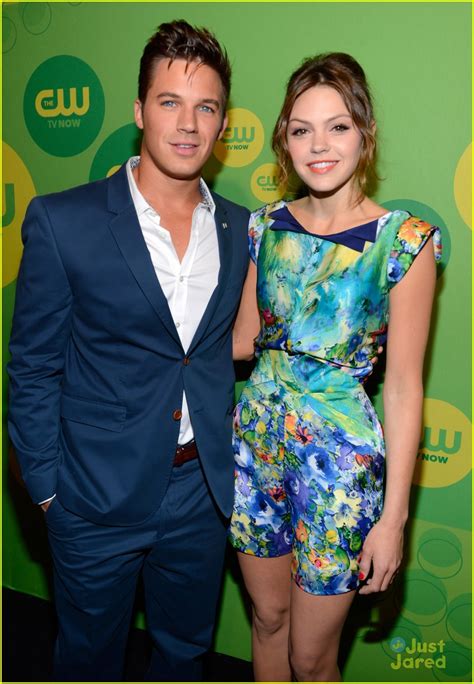 Aimee Teegarden And Matt Lanter Star Crossed At Cw Upfronts 2013