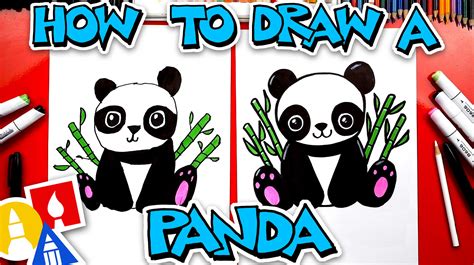 How To Draw A Panda Art For Kids Hub