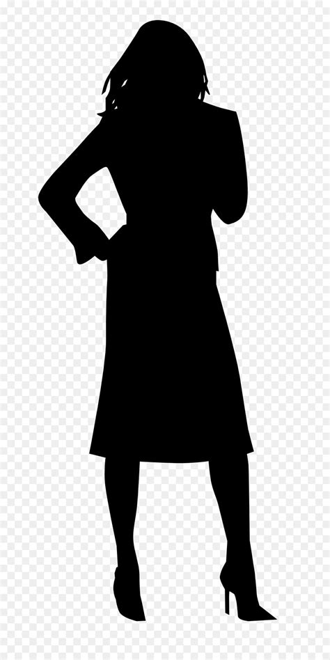 Woman Silhouette Clip Art Black Woman 8001789