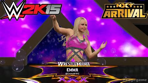 Wwe 2k15 Emma Full Entrance Nxt Arrival Dlc Gameplay Hd Youtube