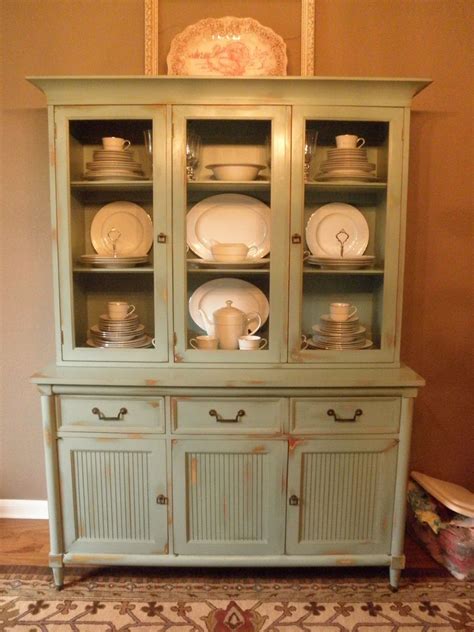 Originally, we had typical oak cabinets . Redemption Refinishing: Welcome! | China cabinet redo ...
