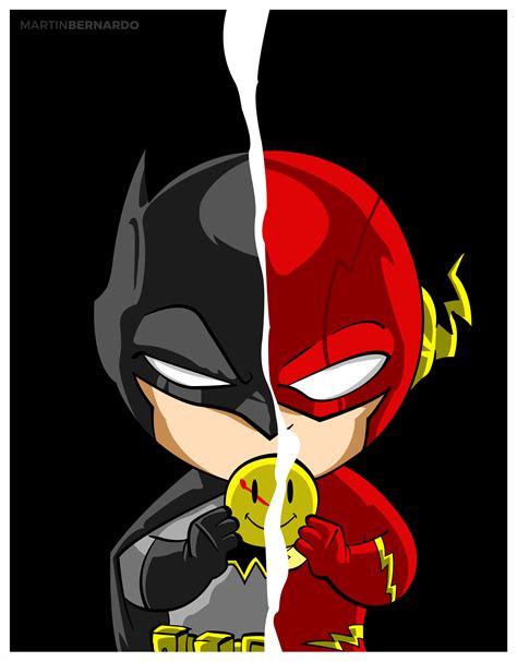 Batman And Flash By Maartiin23 On Deviantart