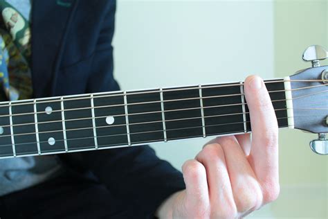 Bar Chord Index Finger Position For Guitar Fingerstyle