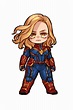 Captain Marvel || Carol Danvers | Marvel cartoons, Avengers cartoon ...