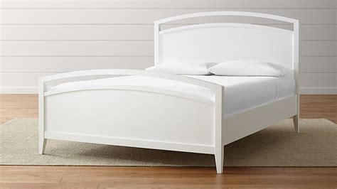 Arch White Queen Bed Crate And Barrel