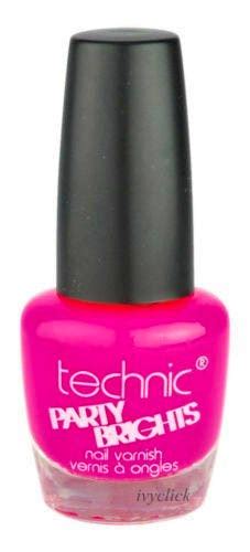 Technic Nail Polish Party Brights Flamingo Bright Neon Pink 12 Ml £125
