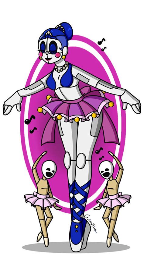 Sister Location Ballora By Grimmixx Ballora Fnaf Anime Fnaf Chica