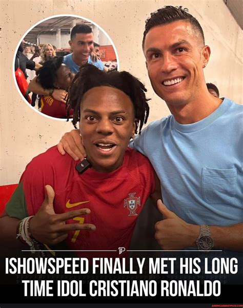Ishowspeed Finally Made His Dream Come True Of Meeting His Idol