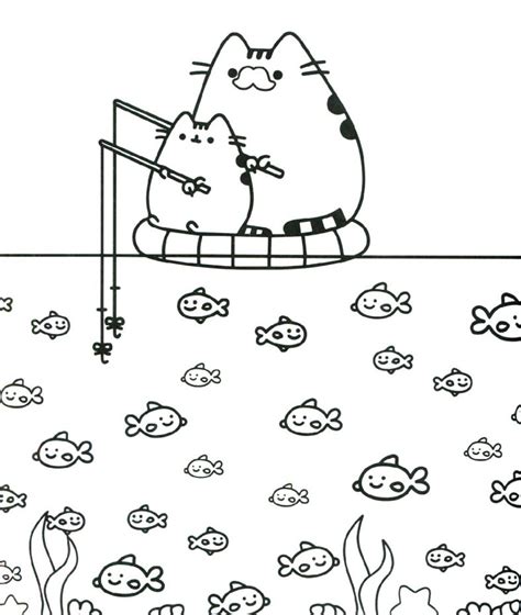 Cute Cartoon Coloring Pages For Kids 101 Coloring Pusheen Coloring