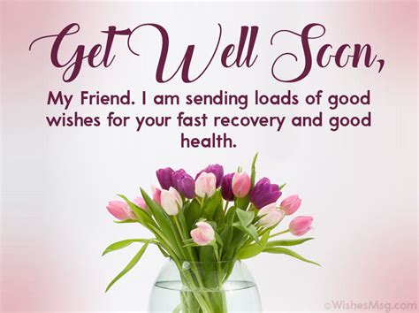 100 Get Well Soon Messages For Friend Wishesmsg