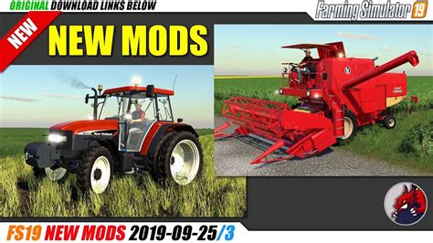 Fs19 New Mods 2019 09 253 Review Youtube
