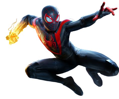 Miles Morales Spider Man Png Transparent Image Download