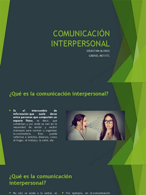 ComunicaciÓn Interpersonal Pdf Comunicación Sicología